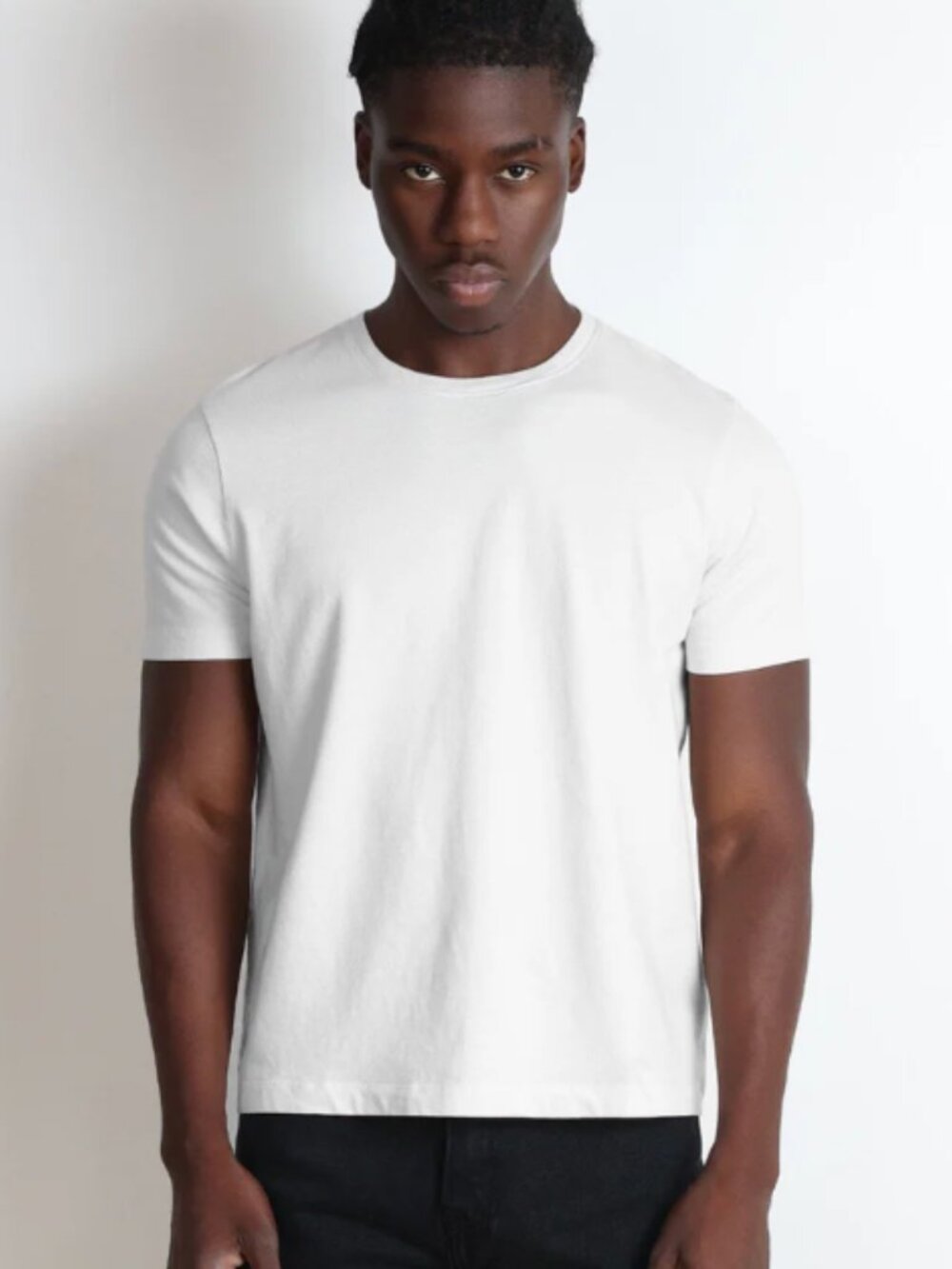 Pool House Los Feliz Crop Tee II Size S White